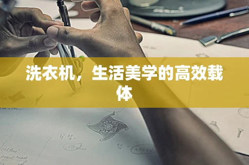 洗衣机，生活美学的高效载体