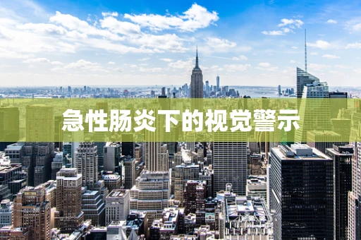急性肠炎下的视觉警示