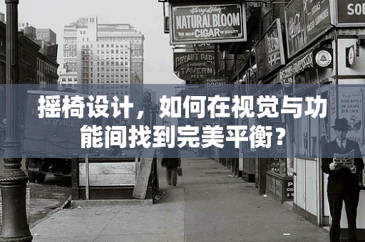 摇椅设计，如何在视觉与功能间找到完美平衡？