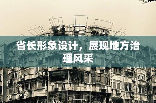 省长形象设计，展现地方治理风采