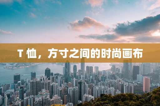 T 恤，方寸之间的时尚画布