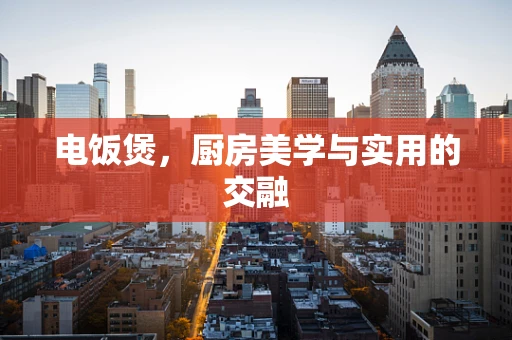 电饭煲，厨房美学与实用的交融