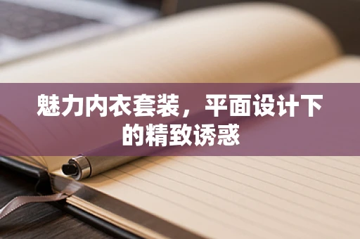 魅力内衣套装，平面设计下的精致诱惑