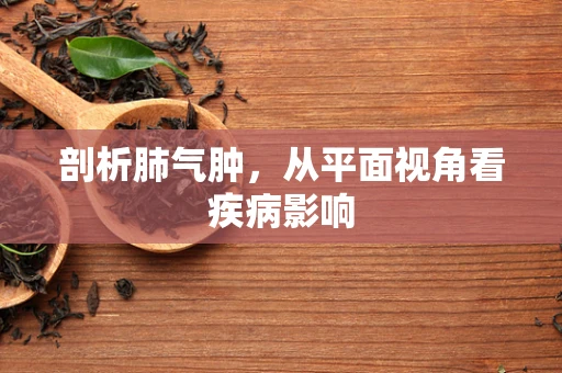 剖析肺气肿，从平面视角看疾病影响