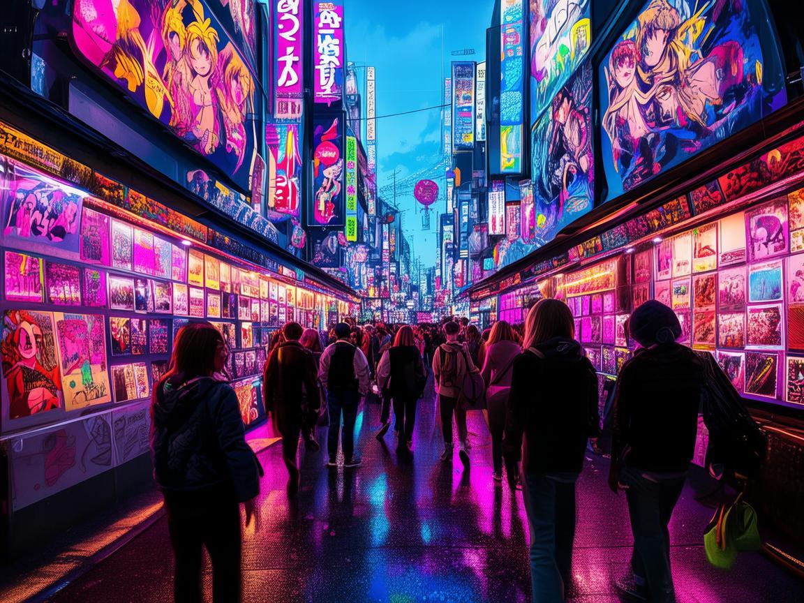 夜市动漫展，如何通过视觉设计吸引年轻族群？