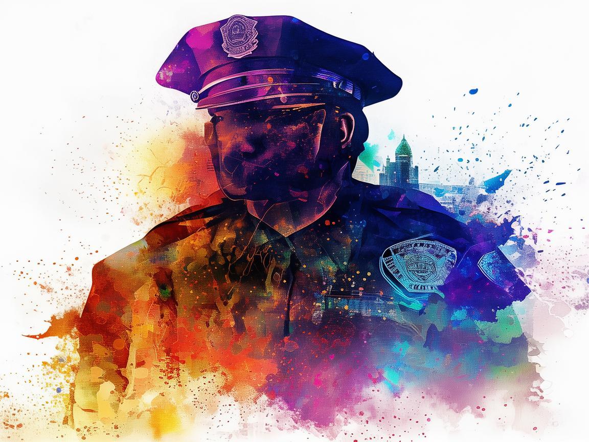 以设计之力，绘就警察英魂画卷