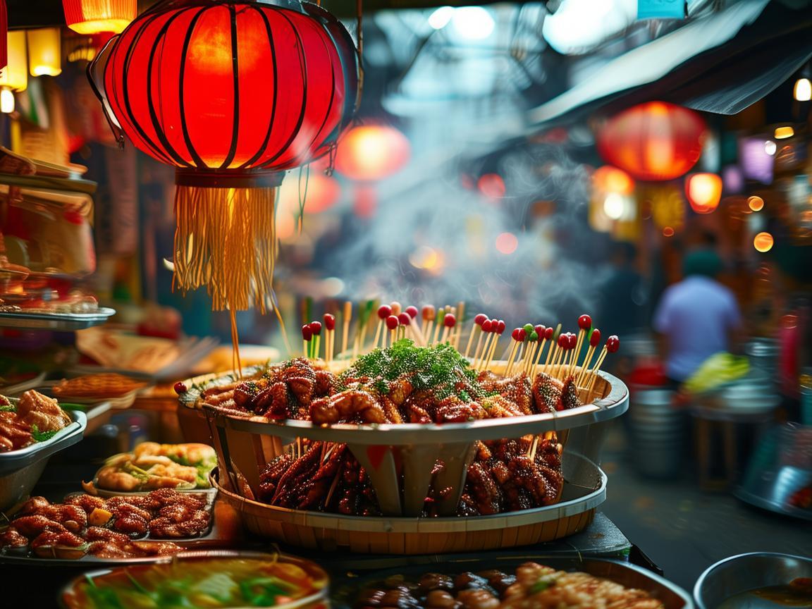 夜市小吃，如何通过视觉设计吸引食客的味蕾？