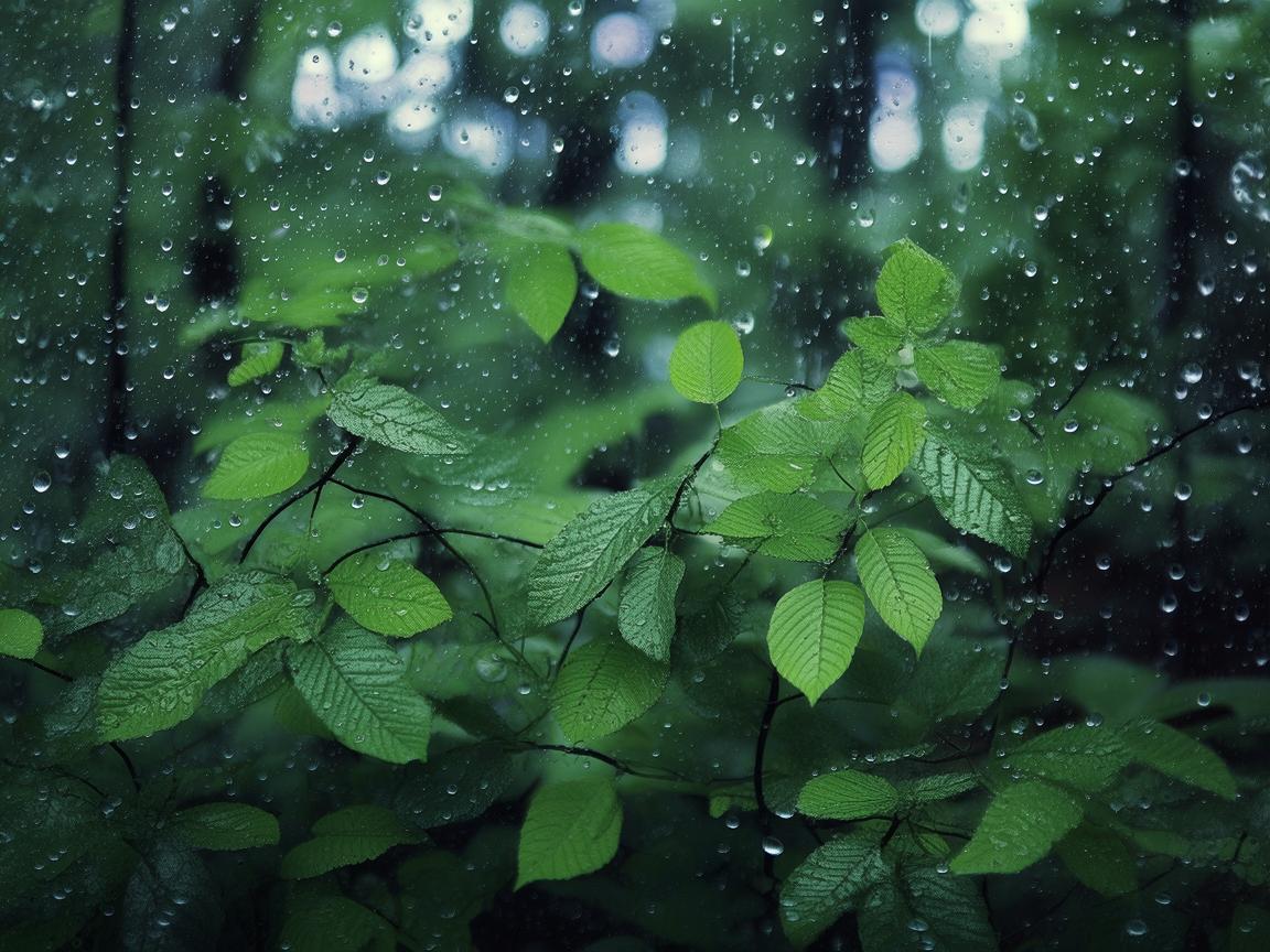 雨幕之下的视觉诗章