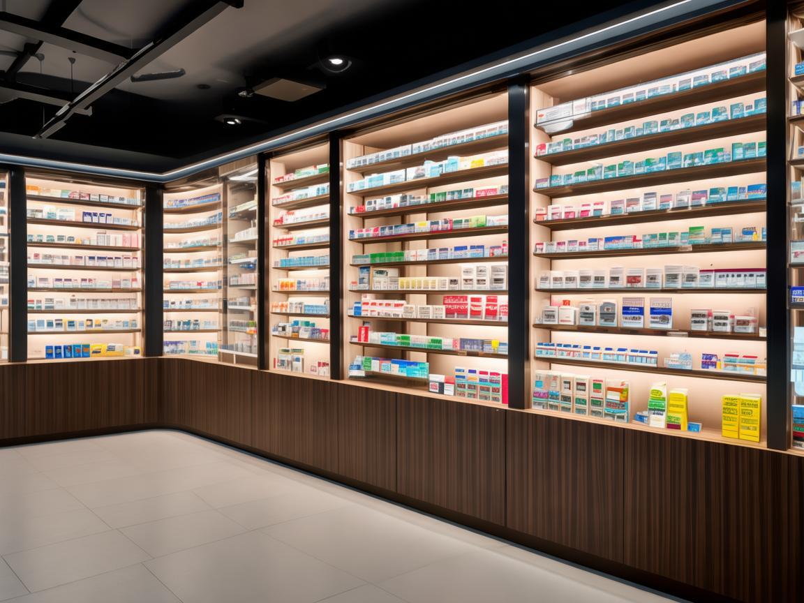 药店药柜设计，如何打造安全、易用且吸引顾客的药品展示空间？