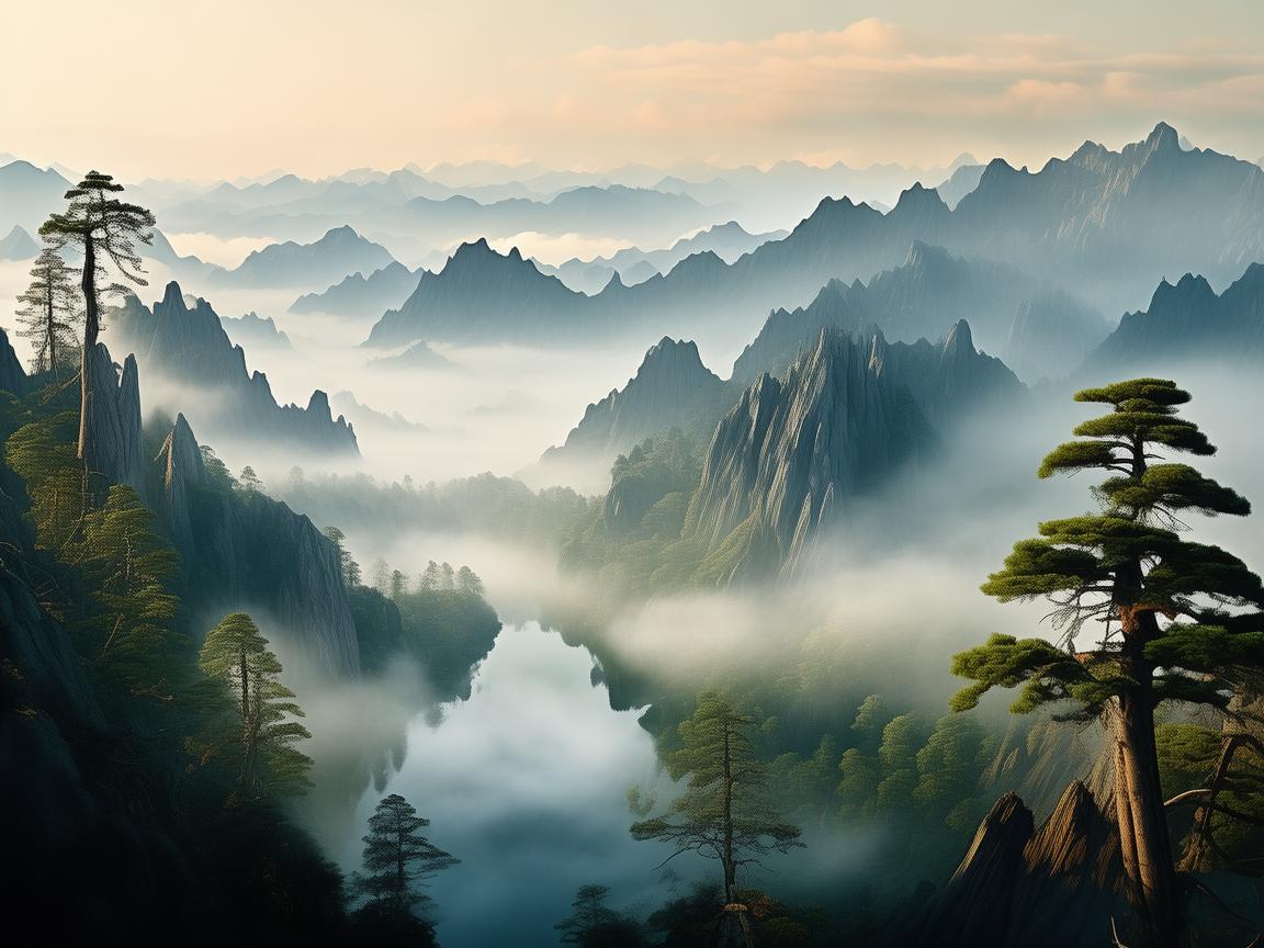 黄山之韵，如何在设计中捕捉自然奇景的灵魂？