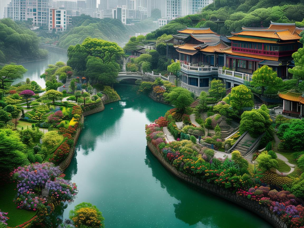 镇江城市形象设计中，如何融合山水花园城的独特魅力？