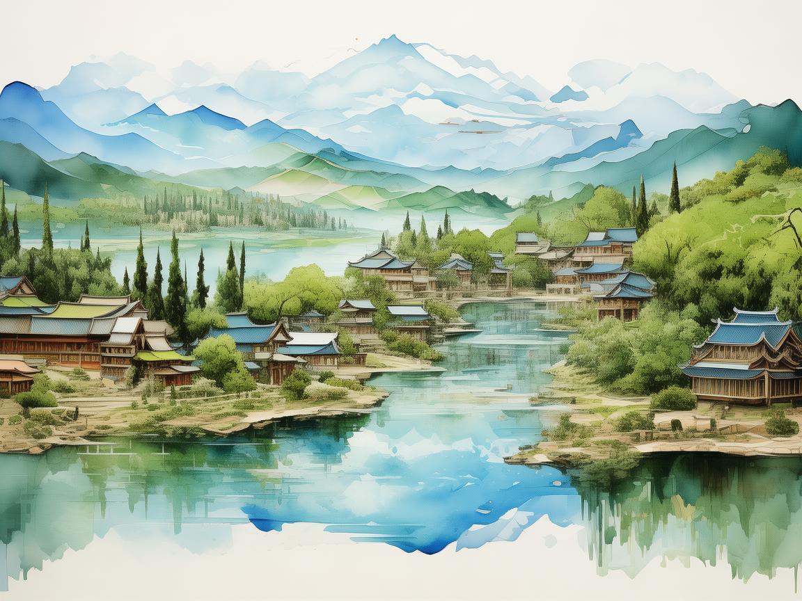咸宁之美，平面设计视角下的多彩画卷