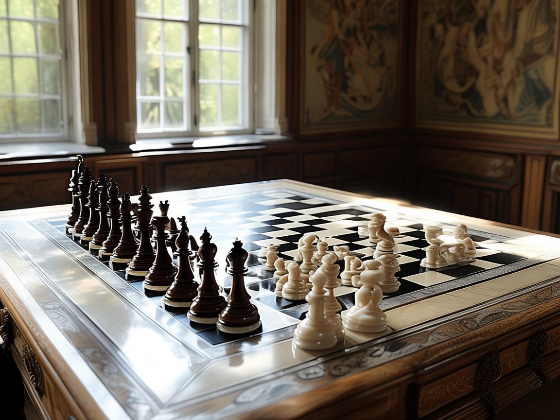 棋类之美，方寸之间的艺术画卷
