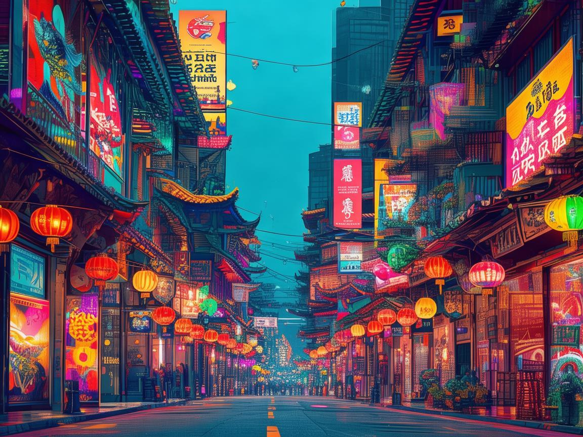 成都，平面设计灵感的缤纷舞台