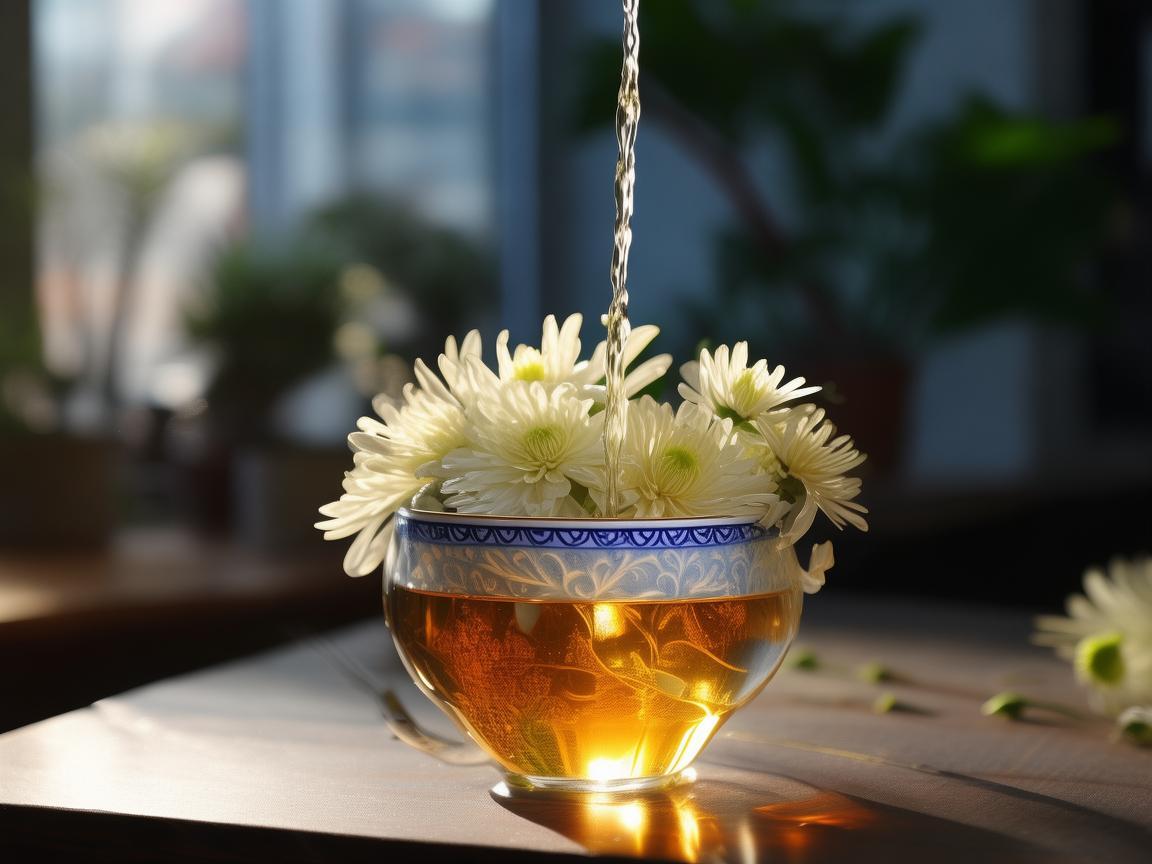 菊花茶，办公室里的清新秘密？