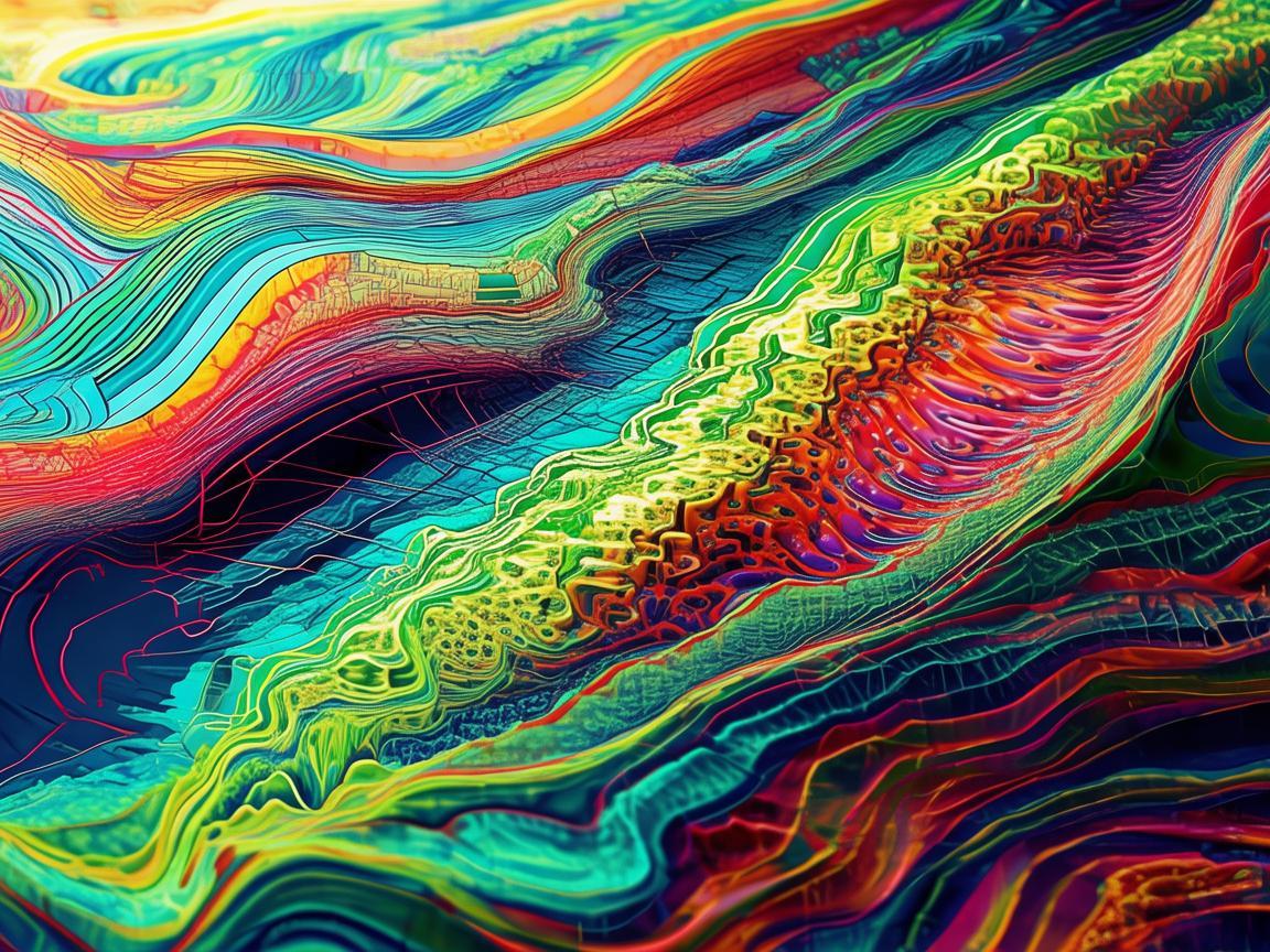 如何将地理学家的数据转化为平面设计中的视觉盛宴？