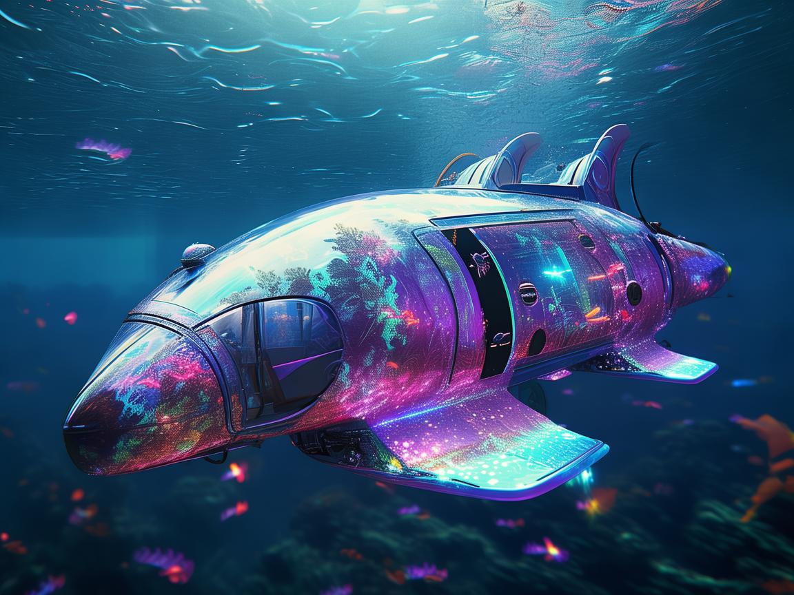 探秘海底探险车，科技与幻想交织的深海先锋