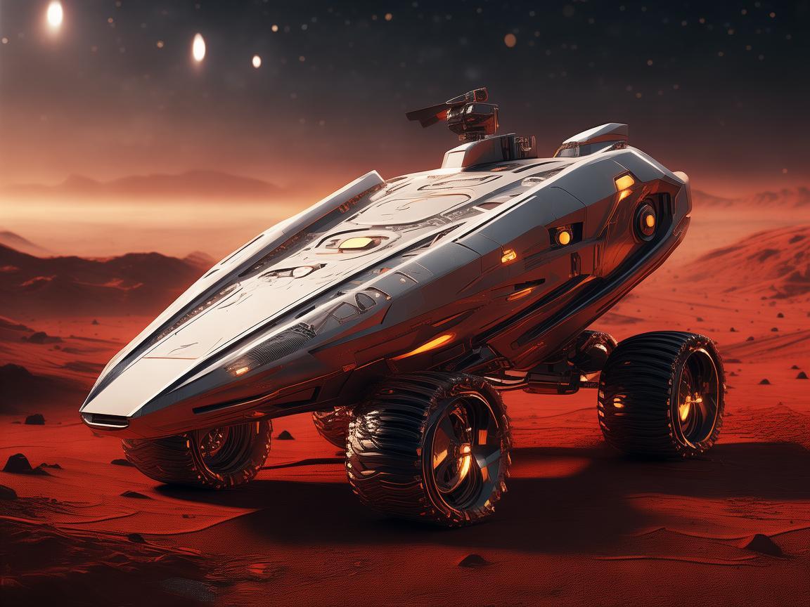 火星车，科技与艺术交织的星际使者