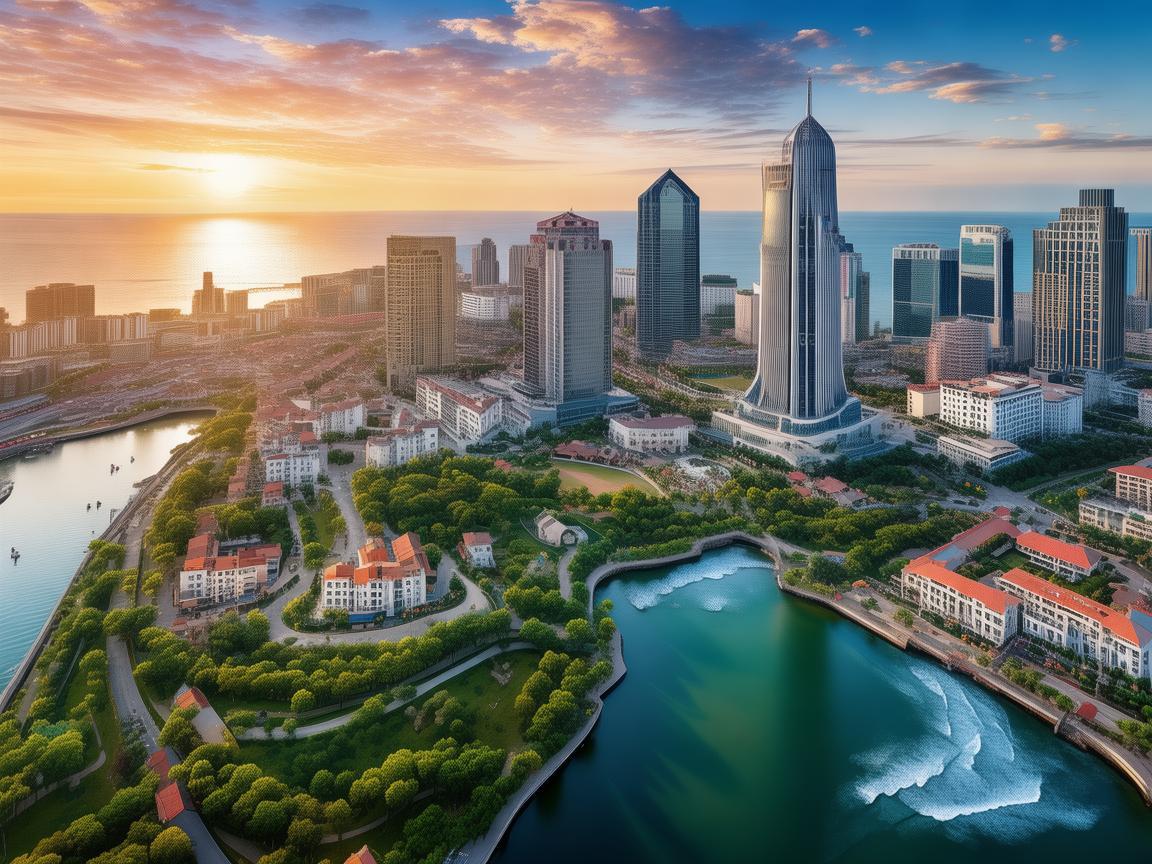 营口城市形象设计，如何通过视觉元素展现渤海明珠的魅力？