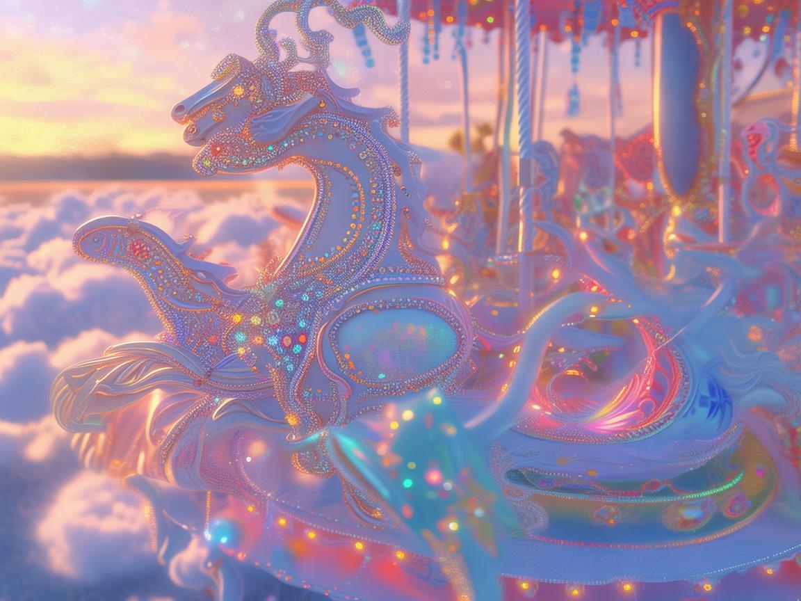 旋转木马，如何在设计中营造梦幻般的视觉体验？