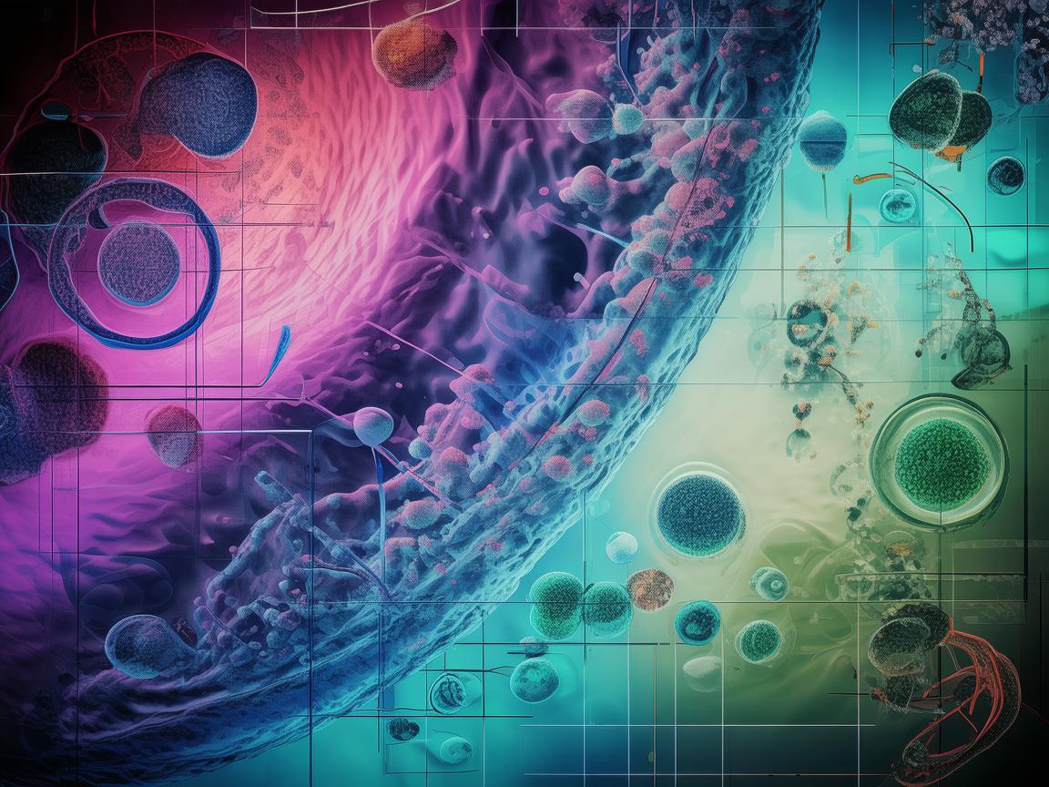 细胞生物学与平面设计，跨界融合的创意新视角？