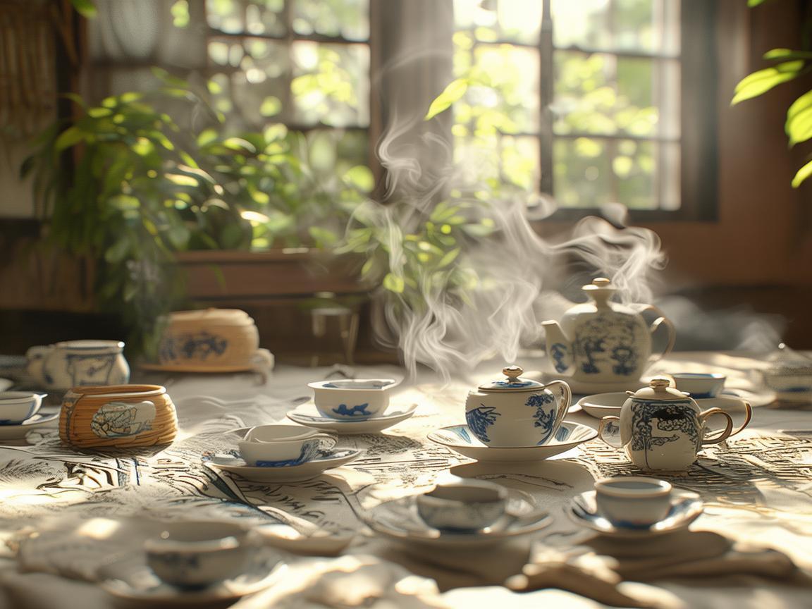 品味乌龙茶韵，绘就创意茶香画卷