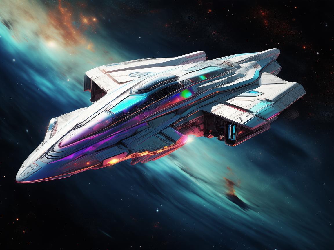 宇宙飞船，科技与艺术交织的梦幻之舟