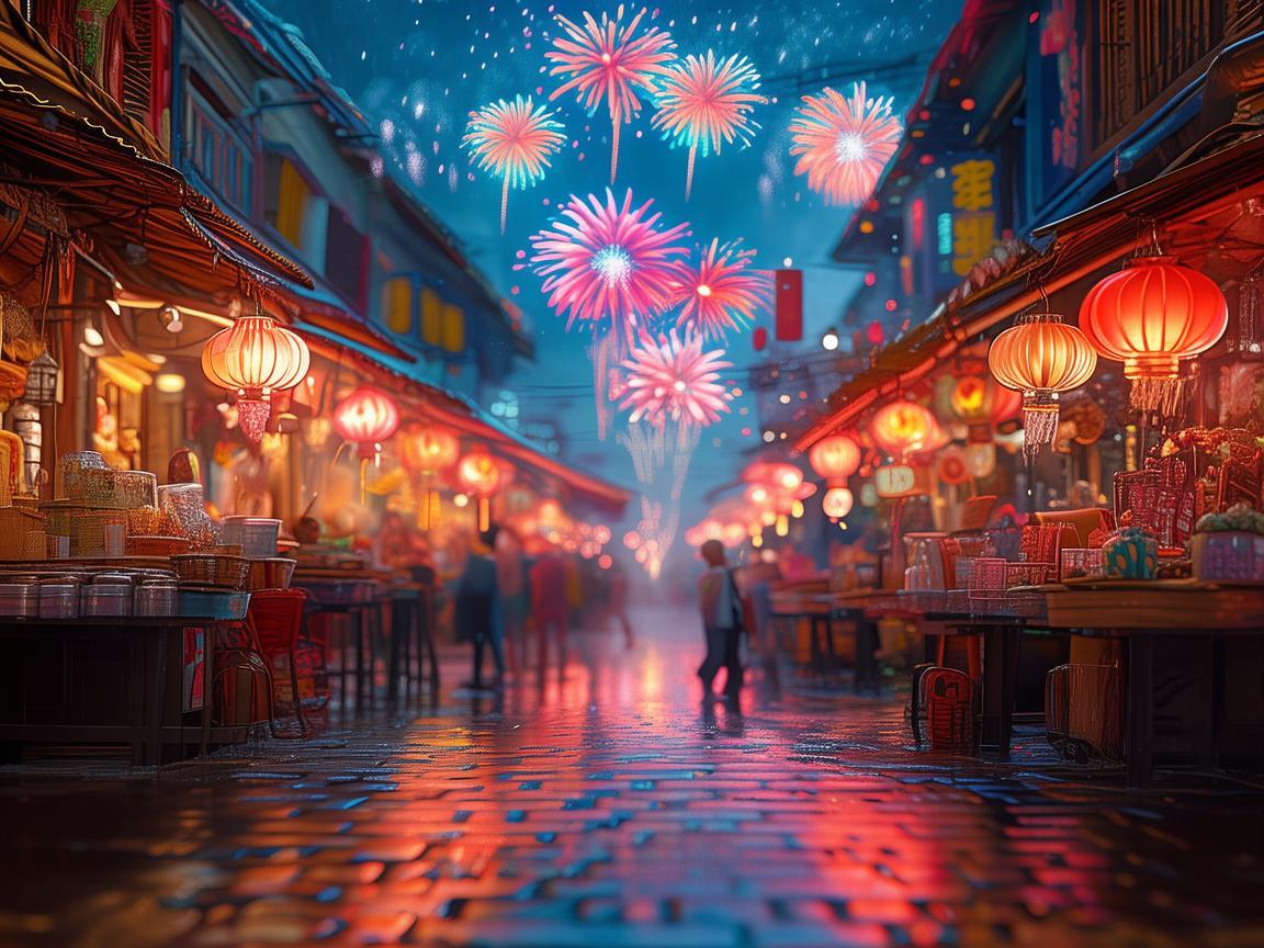 探寻夜市文化，平面设计中的璀璨烟火