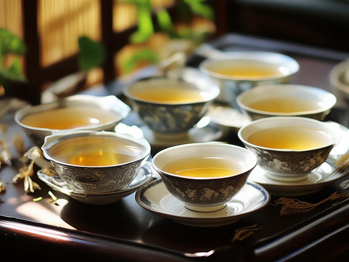 品味菊花茶，于淡雅中绽放的视觉盛宴