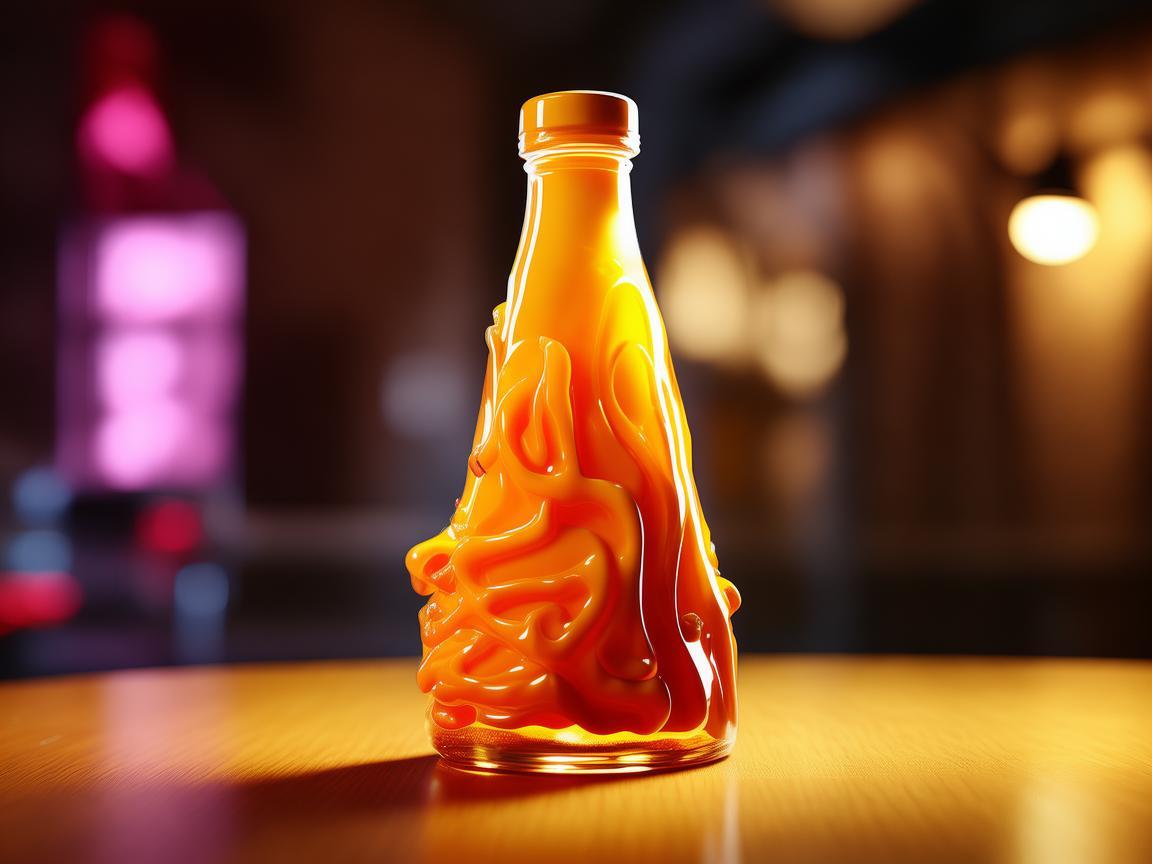 蜂蜜芥末酱，平面设计中的创意调味剂？