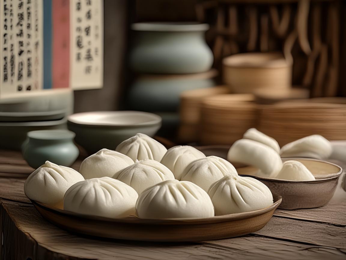 品味馒头，传统美食的平面设计意蕴