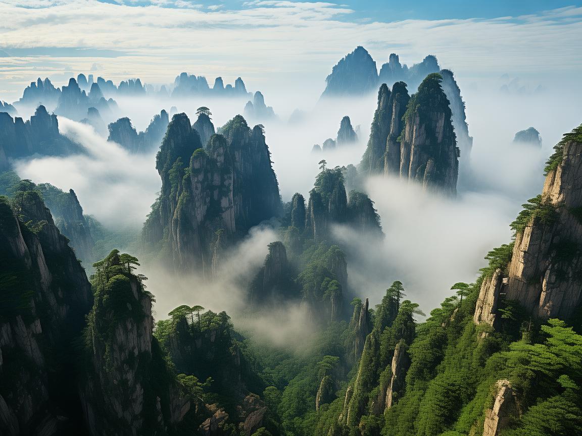 张家界，奇幻山水的视觉盛宴