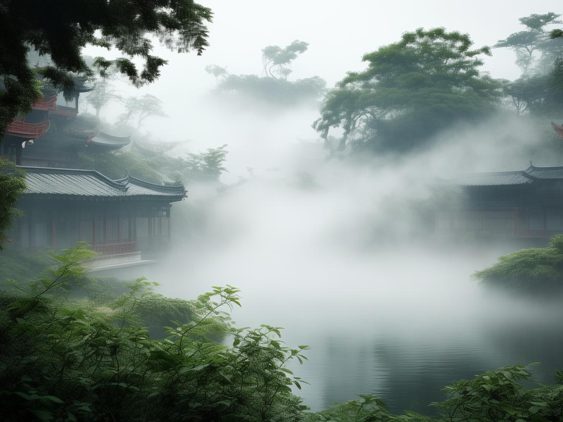 烟雨濛濛处，设计韵悠长