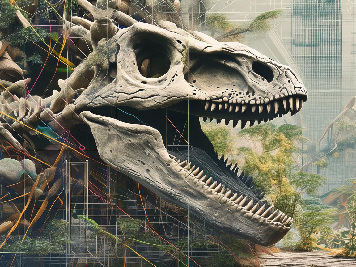 古生物学元素如何融入现代平面设计？