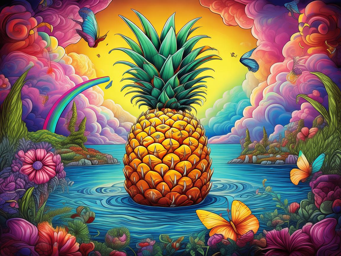 菠萝的奇幻视觉之旅