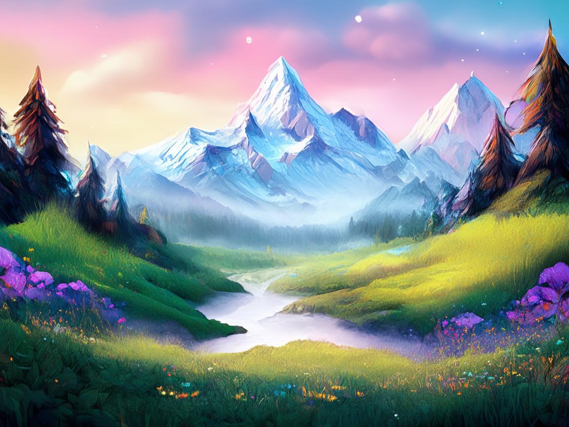 描绘风景区的梦幻画卷——平面设计师的视角