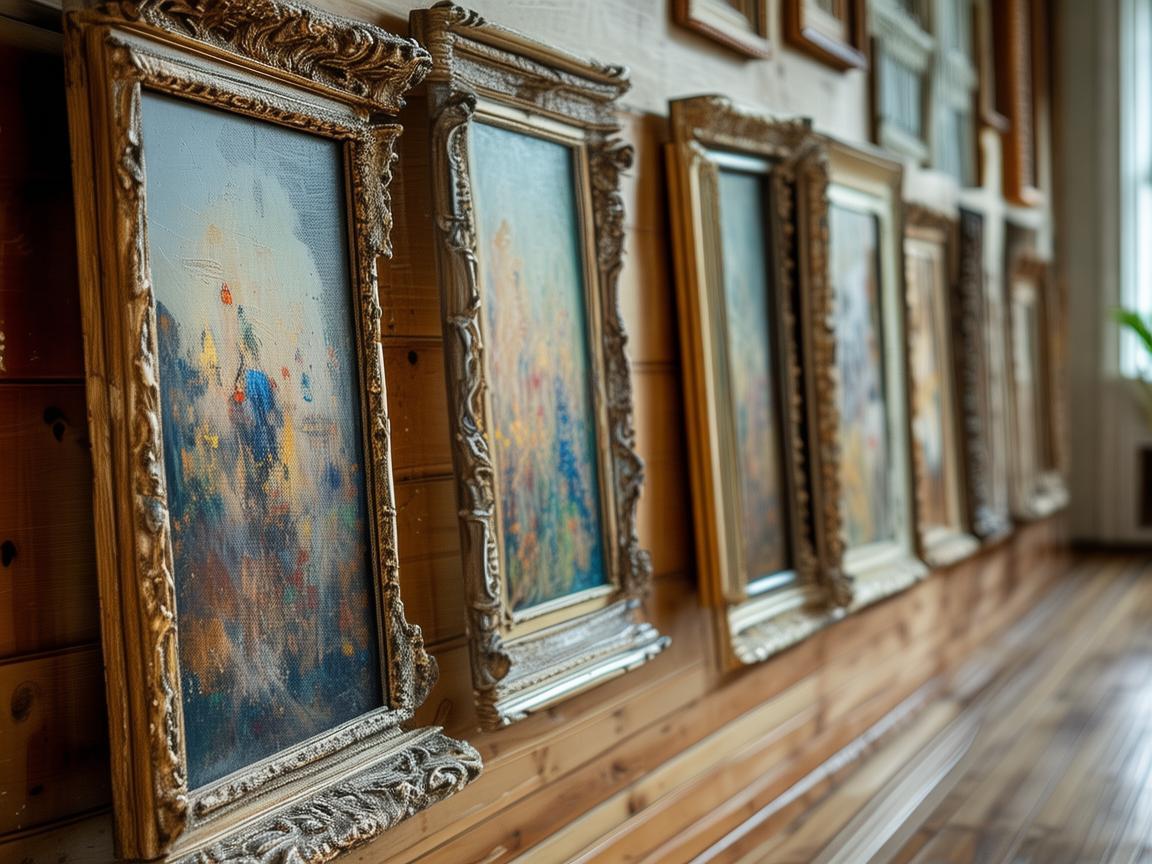 画廊画框，艺术的精致外衣