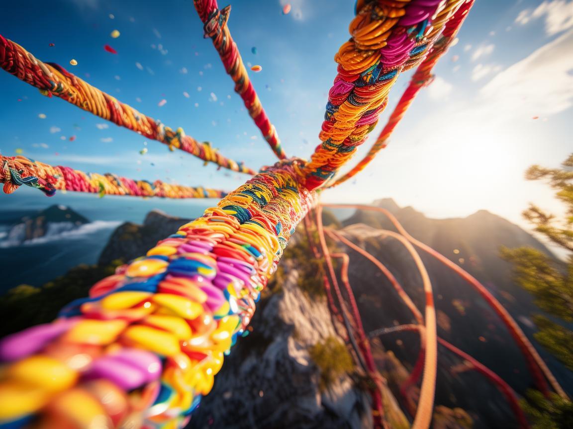 挑战极限之蹦极平面设计创意