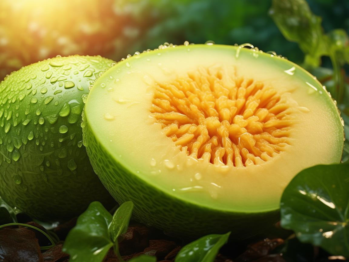 哈密瓜,甜蜜滋味的创意呈现 哈密瓜,甜蜜滋味的创意呈现