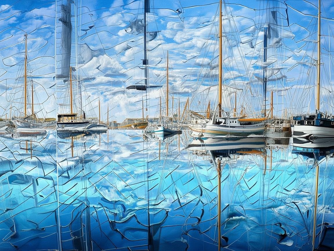 船舶锚地，水上秩序的平面乐章