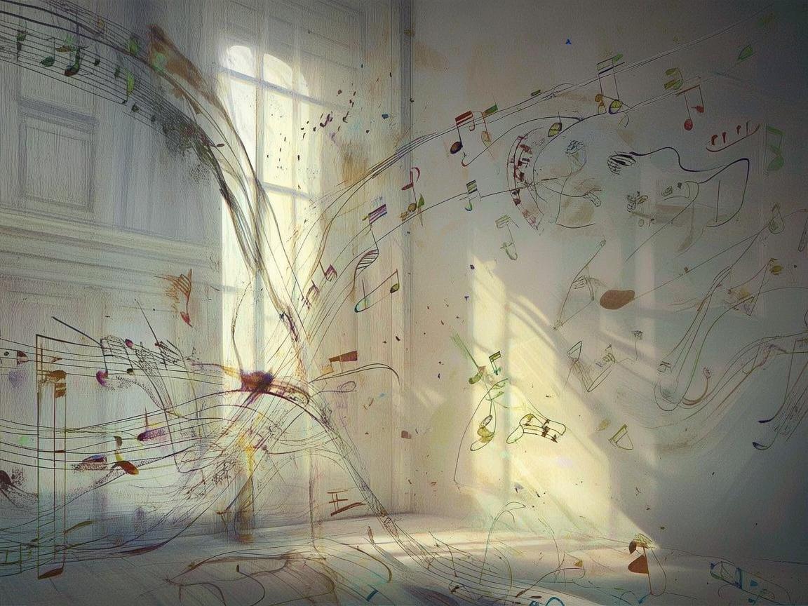 音符与画面的交织，作曲家在设计中的灵感缪斯