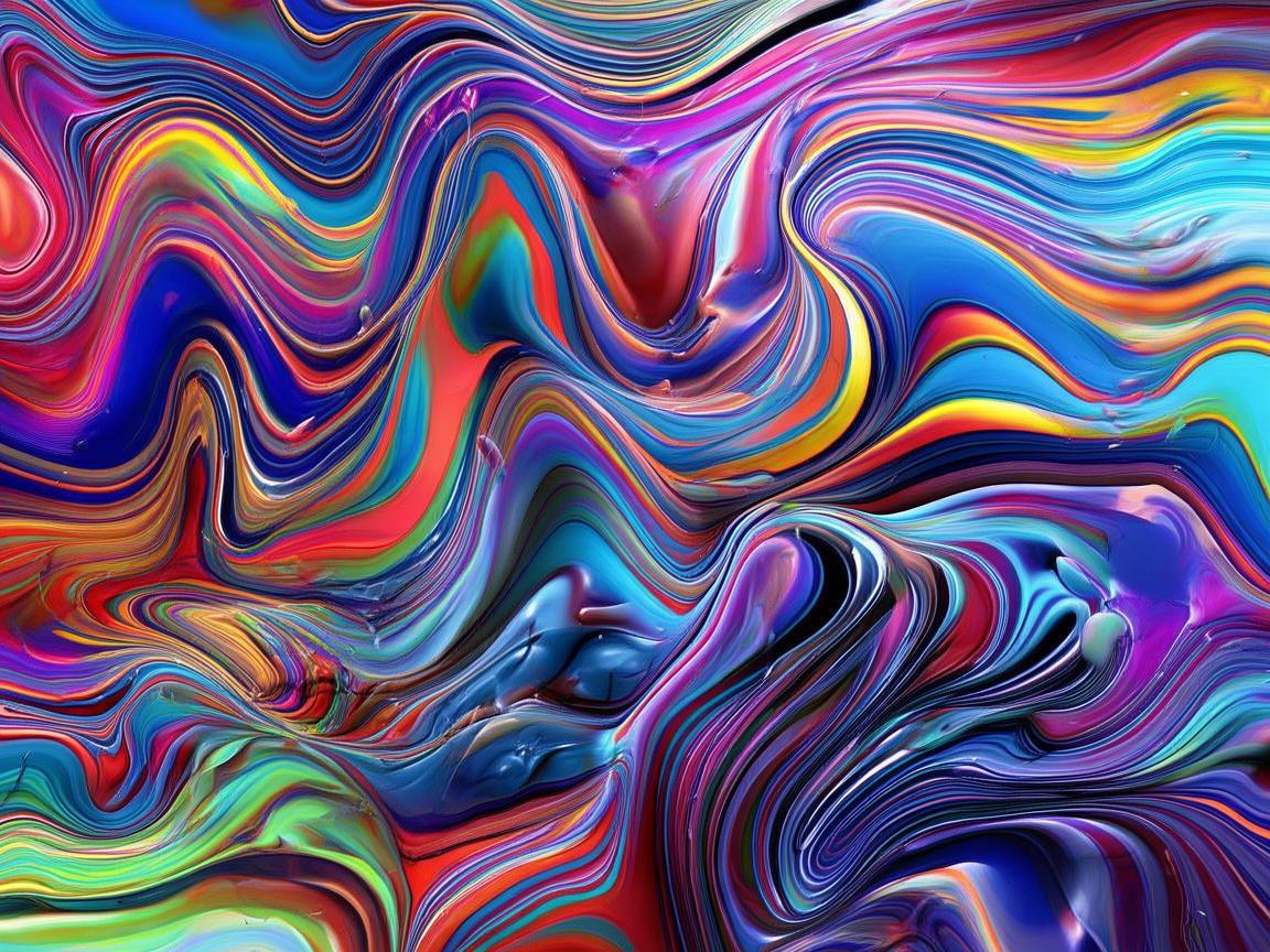 探索液体物理学在平面设计中的奇妙融合