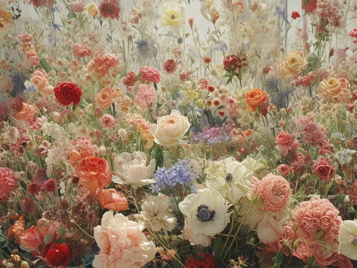 花艺师，用色彩与形态绘就梦幻画卷