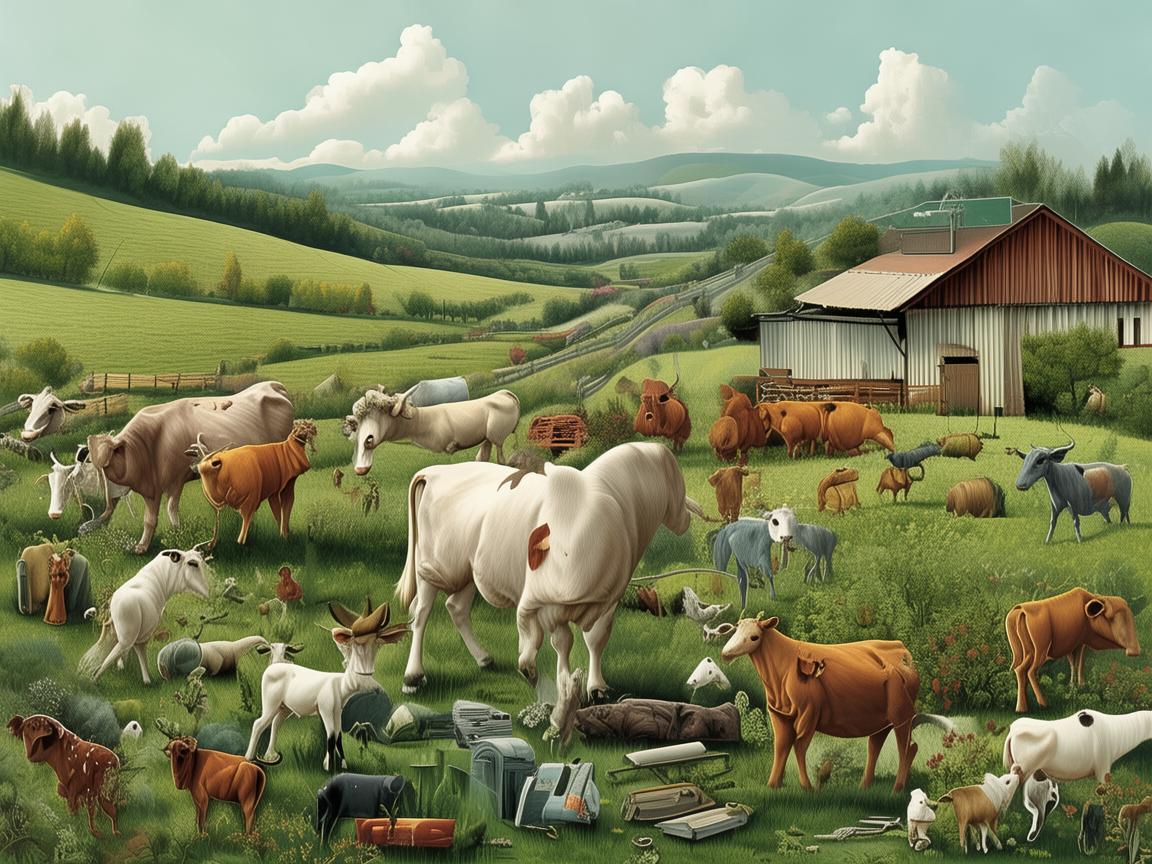 畜牧兽医主题平面设计的多元探索