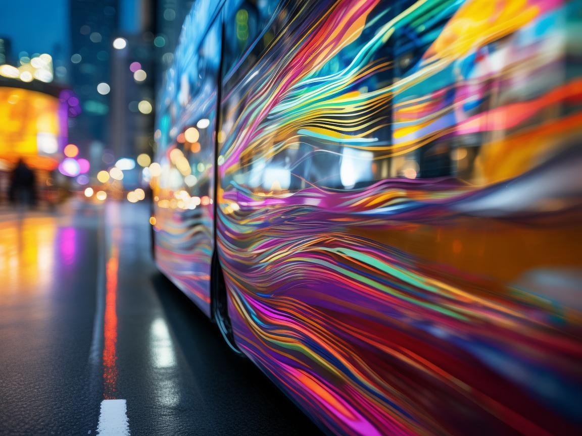 电动公交车,城市流动的艺术画卷 电动公交车,城市流动的艺术画卷