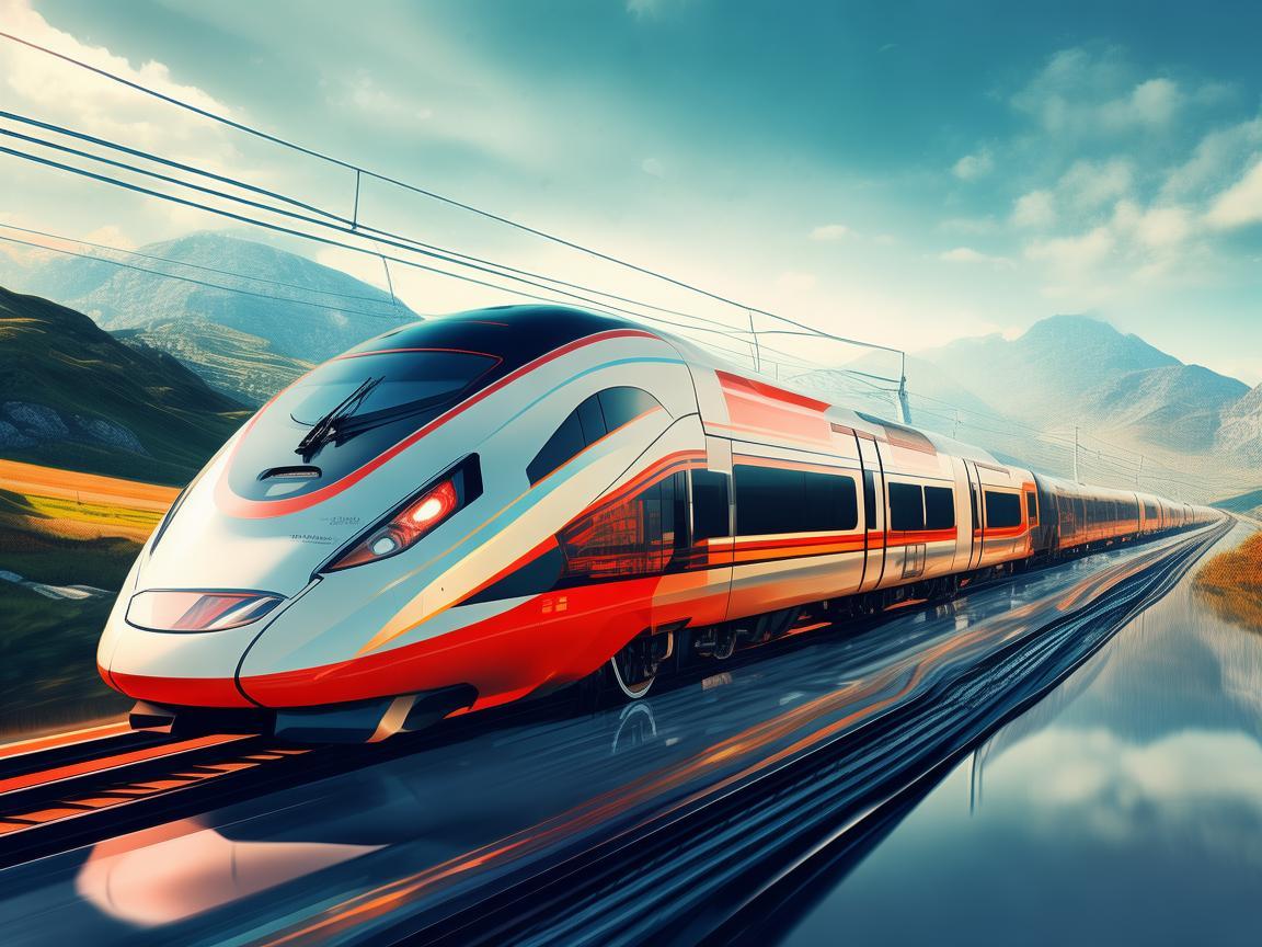 高铁，现代交通与平面设计的交融之美