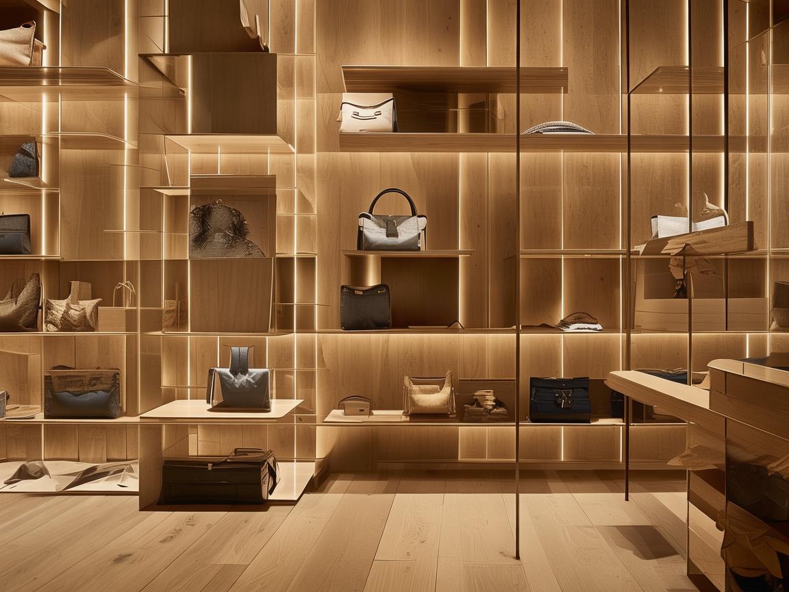 箱包店设计,演绎时尚收纳美学 箱包店设计,演绎时尚收纳美学