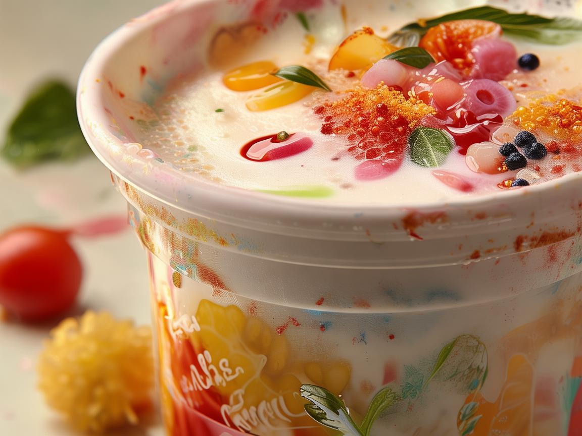 奶茶包装，演绎舌尖上的视觉盛宴