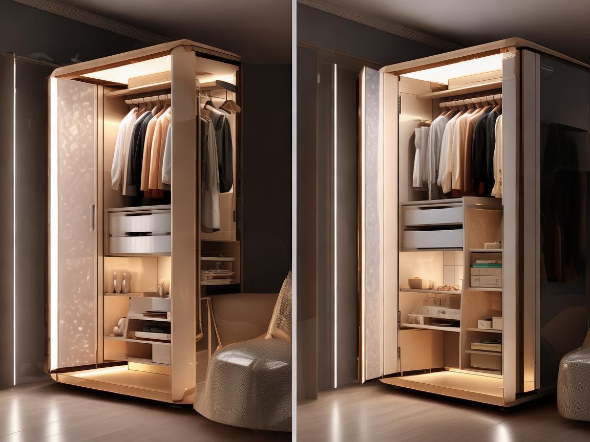 折叠衣柜，空间魔法与时尚融合的设计典范