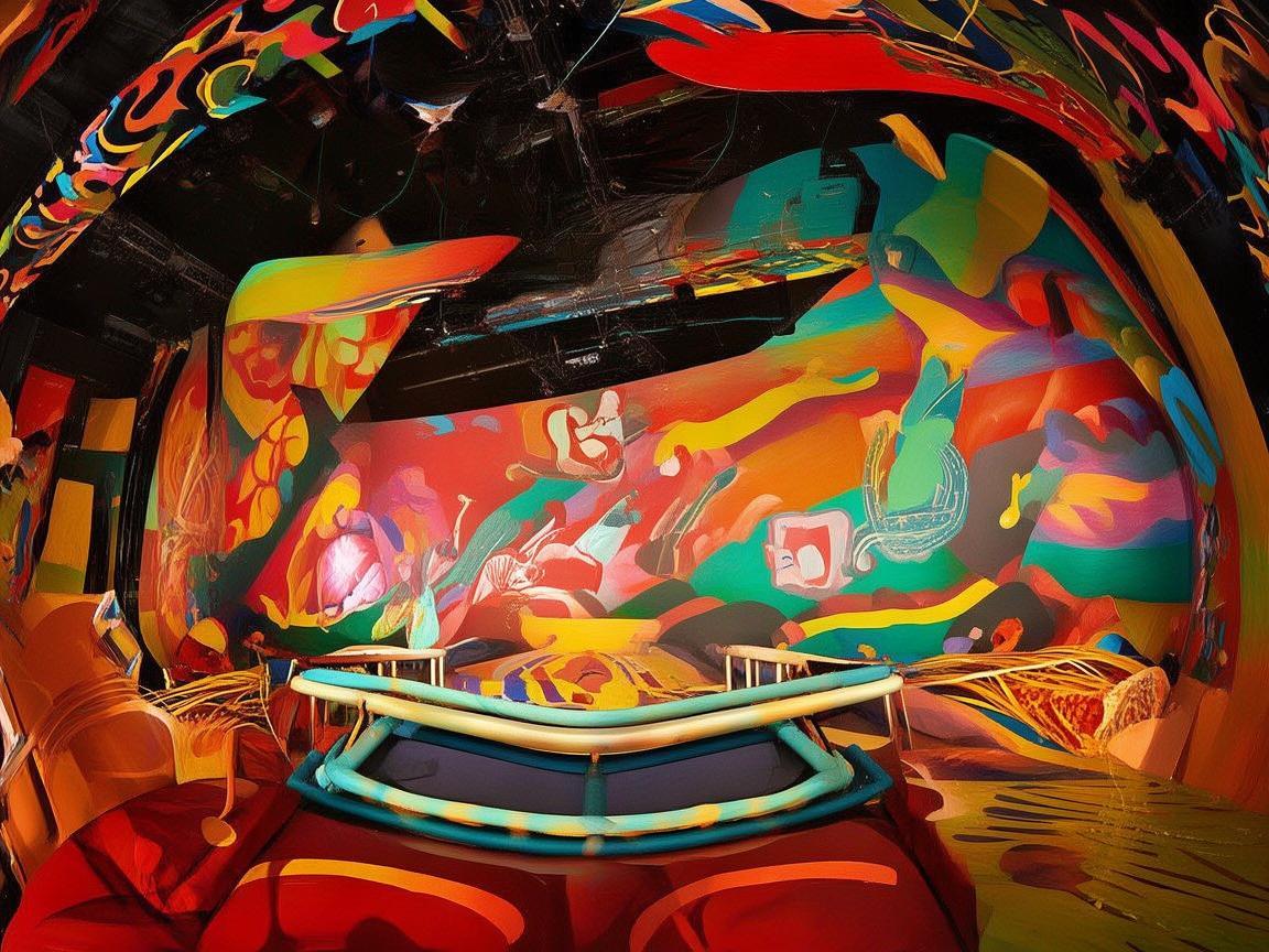 蹦床,活力与创意交织的设计舞台 蹦床,活力与创意交织的设计舞台